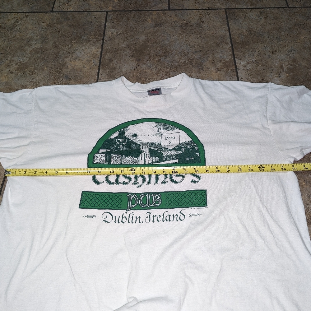 1993 Vintage Single Stitch Cushing's Pub Dublin, Ireland Men's 3x Tee - Picture 4 of 7